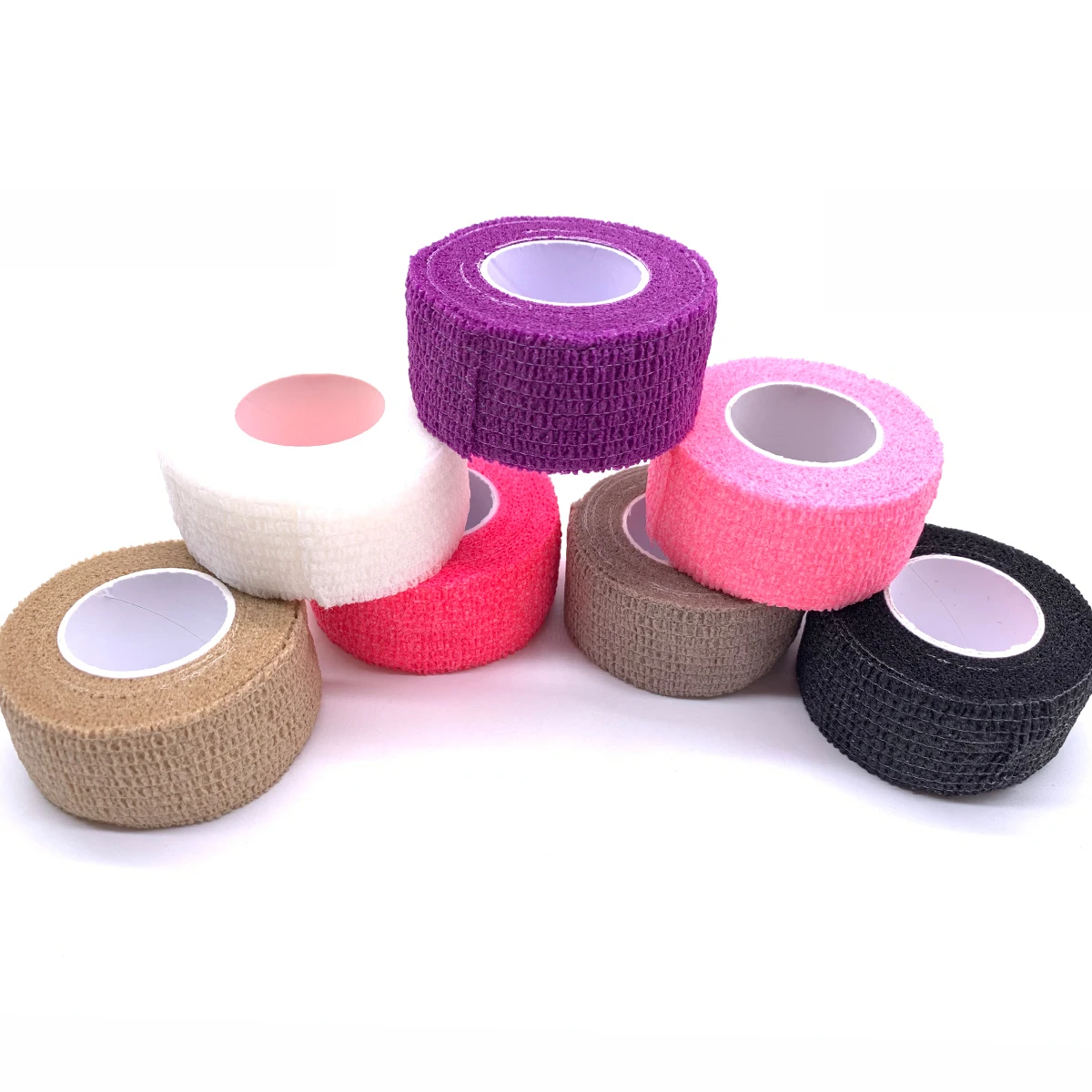 1pcs Nail Art Bandage Roll Protection Finger High Stretch Compression Self-Adhesive Gauze Tape Skin Care Manicure Tools