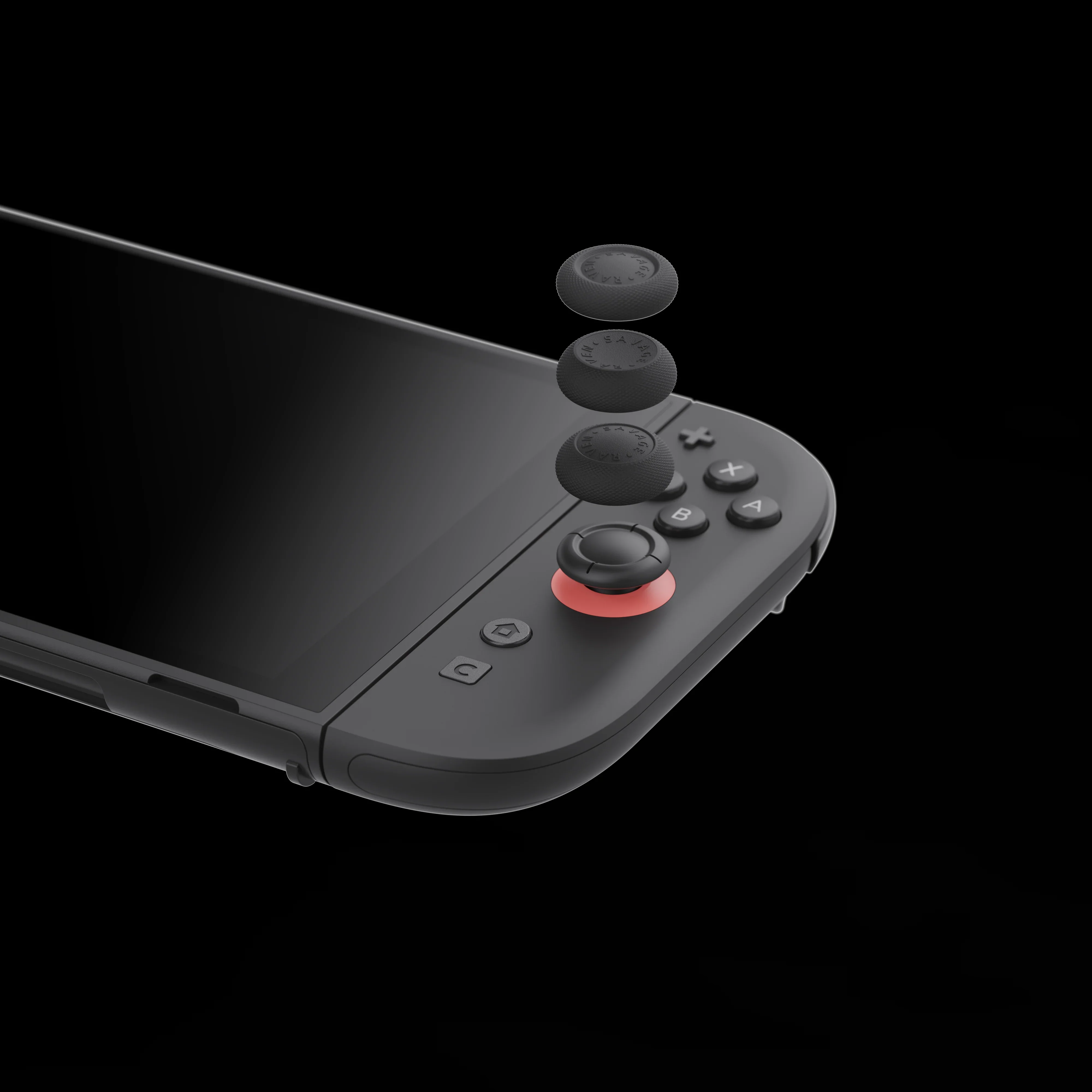 Savage Raven by Skull & Co. Набор ручек для большого пальца JoyCon для Nintendo Switch 2, крышка джойстика, чехол для джойстика для NS2 (6 шт./упак.)