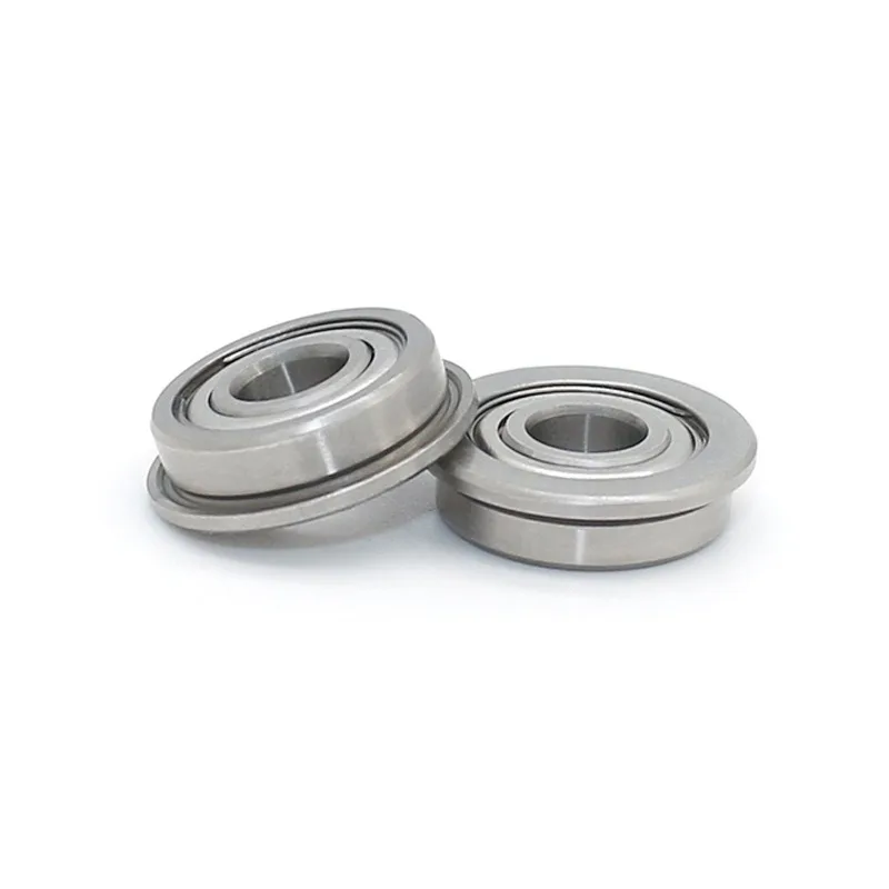 Stainless steel anti-rust flange bearing SF695ZZ small deep groove ball with flange edge bearing