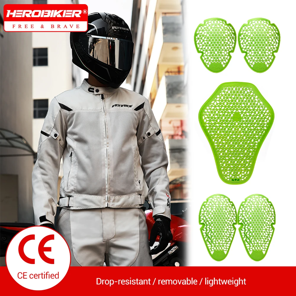 

Summer Motorcycle Jacket Mesh Breathable Reflective Motorbike Jacket Men Motocross Jacket Riding Clothing with CE Protective