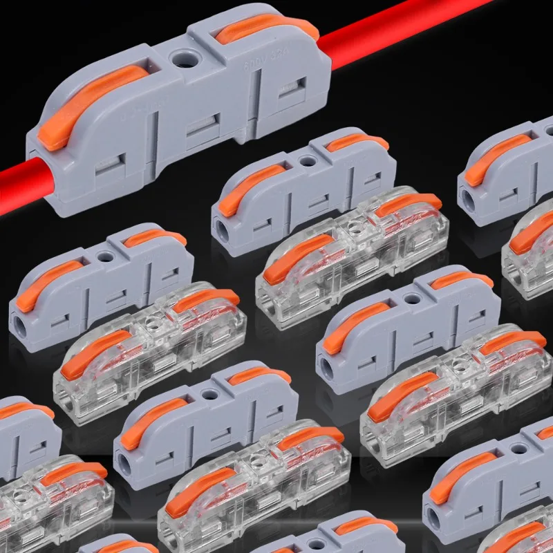 50/5x Quick Connection Terminals for Hard and Soft Wire Connections  Fast Linking Insulated Terminals for Multi-Circuit Wiring
