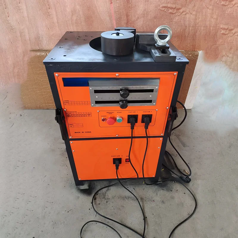 Factory Price 6-36Mm Ring Spiral Rebar Bending And Cutting Machine Customizable European Standard For Building Site