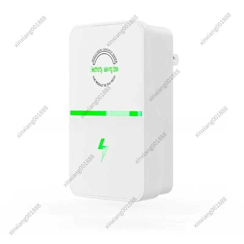 4PCS Home Power Saver - Intelligent Electricity Saving Device Voltage Stabilizer for Appliances US/EU Plug Optional