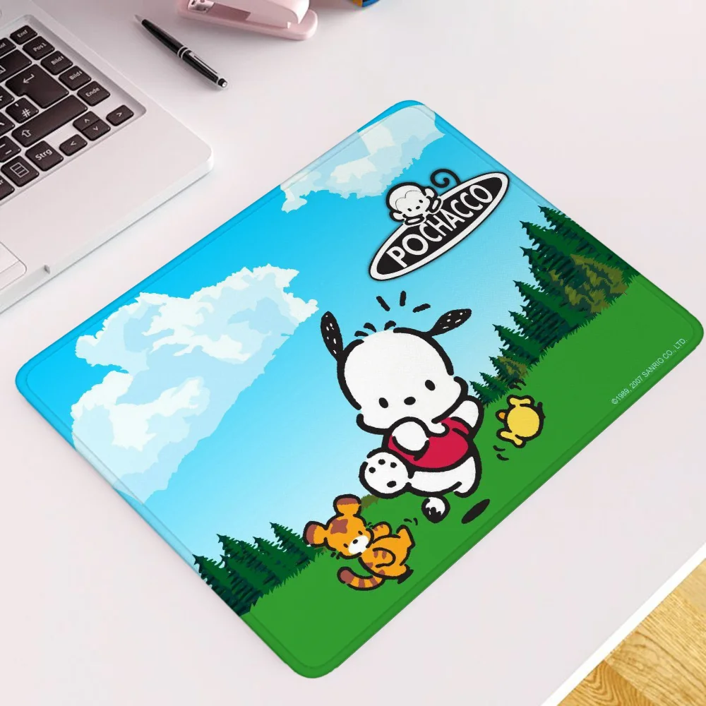 Table Mat Pochacco Pc Gamer Accessories Small Game Mats Mousepad Company Gaming Mouse Mat Keyboard Pad Desk Accessory Anime Cute