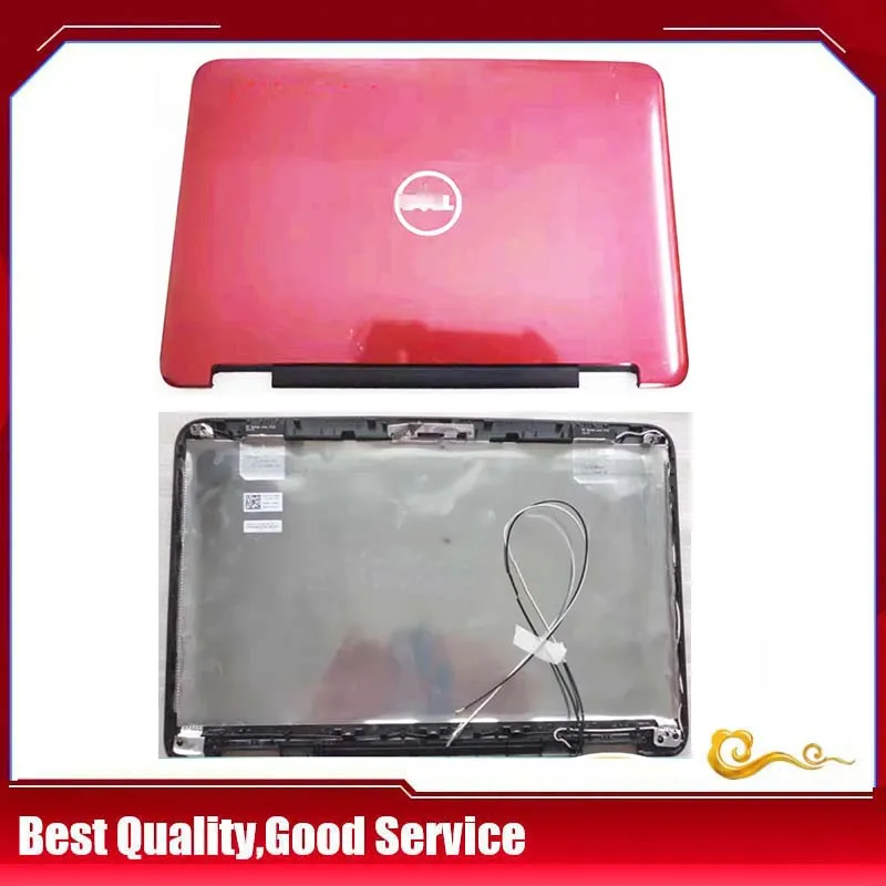 YUEBEISHENG      New/org for DELL Inspiron 14 N4040 N4050 LCD back cover /Bezel /Upper case Touchpad 08H7HW 8H7HW /Bottom case