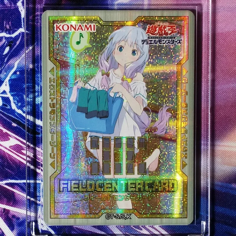 

Yu Gi Oh Izumi Sagiri DIY красочные игрушки хобби хобби коллекционные предметы коллекция игр аниме карты