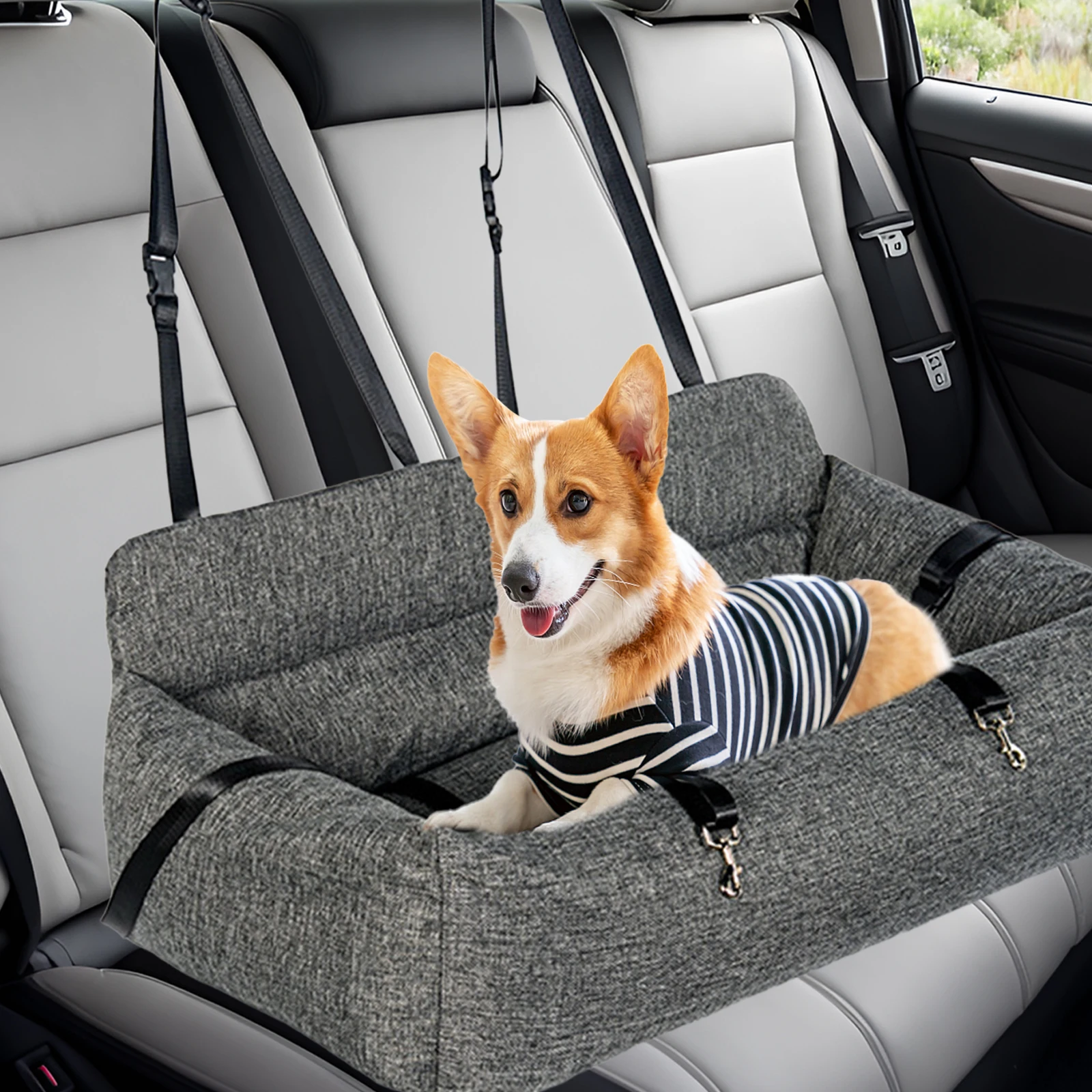 

Pet Cat Dog Carrier Car Seat Soft Dog Booster Seat Safety Puppy Car Travel Accessories Transport Perro For Small Dogs Foldable