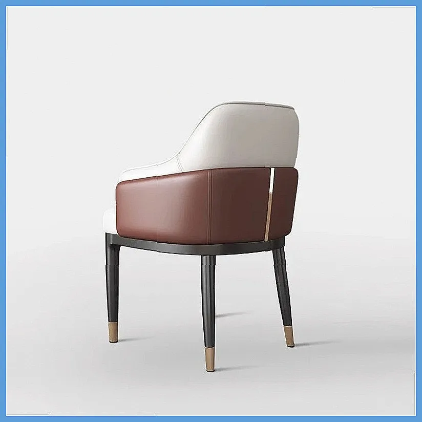 Nordic Elastic Dining Chairs, Ergonomic Luxury Design, Comfortable Home Furniture for Dining Room