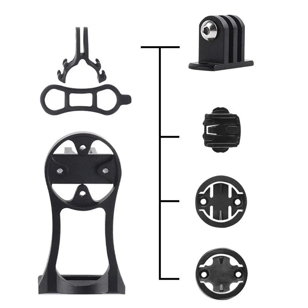 Bicycle Computer Camera Speedometer Stand Bike Stem Mount Flashlight Holder Support Stand MTB Bike Stem Holder