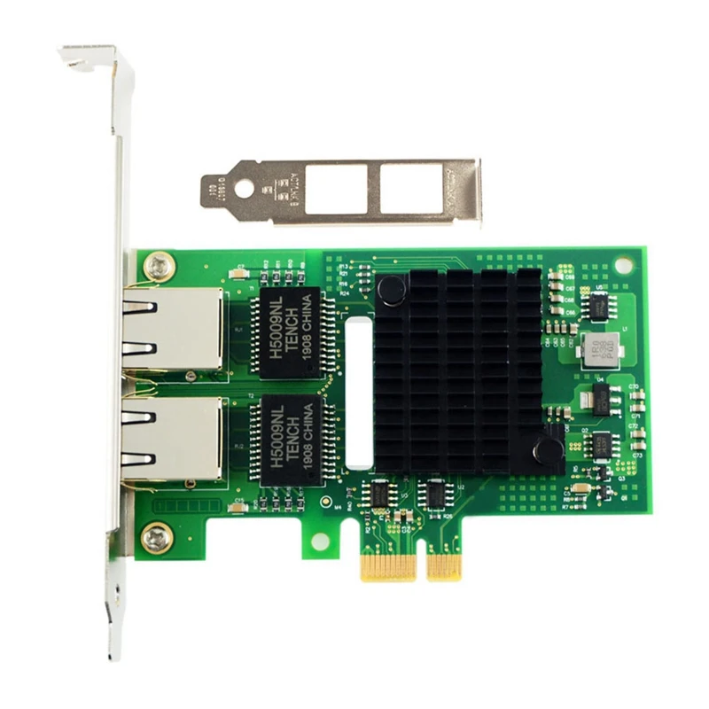 

Запасные части Аксессуары I350-T2M PCI-Ex1gigabit Двойной электрический сервер Портативная сетевая карта I350AM2 Чип Сетевая карта