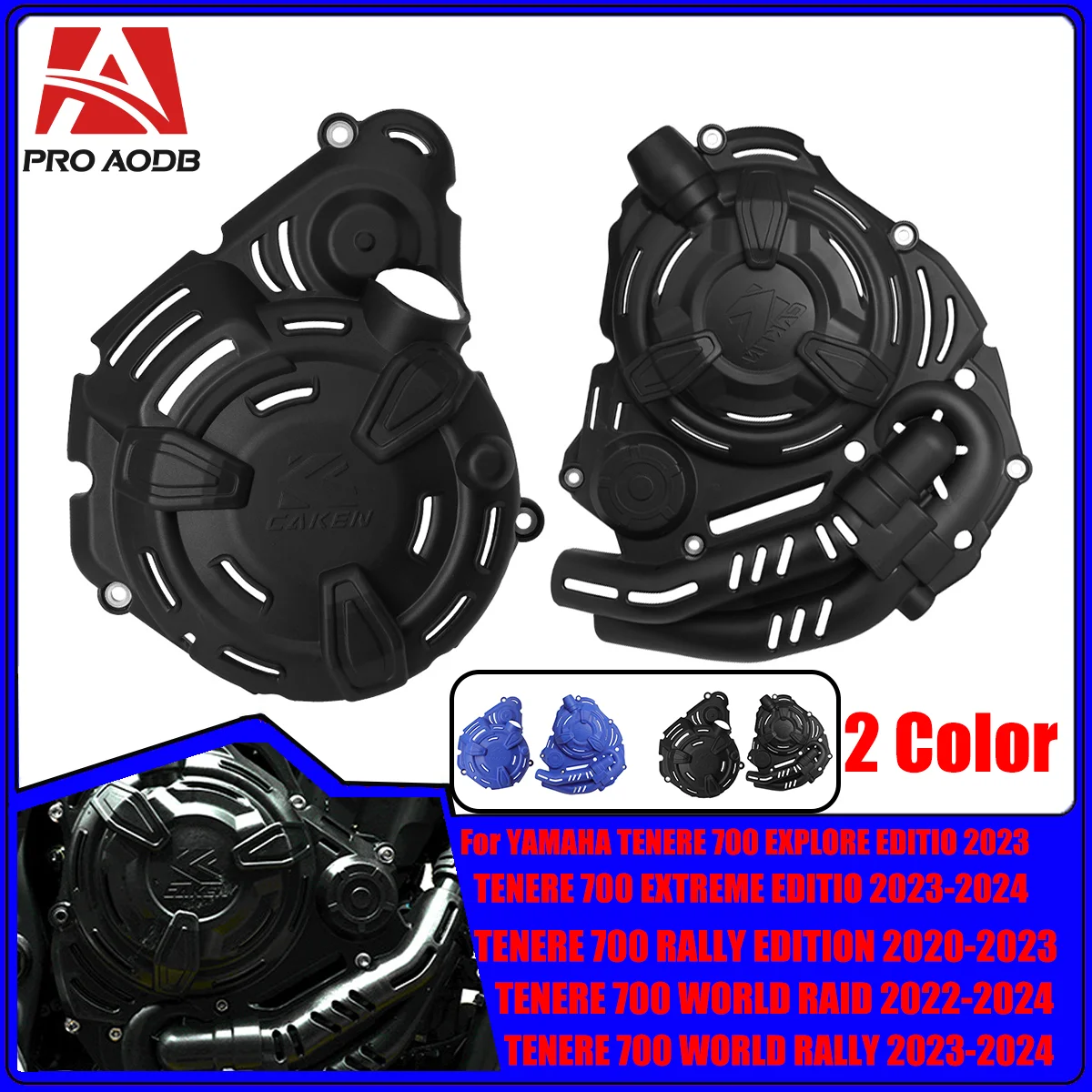 

2023 Engine Ignition Cover Clutch Protector Motorcycle Accessories For Yamaha Tenere700 XTZ700 XSR 700 MT-07 Tenere 700 XTZ 700