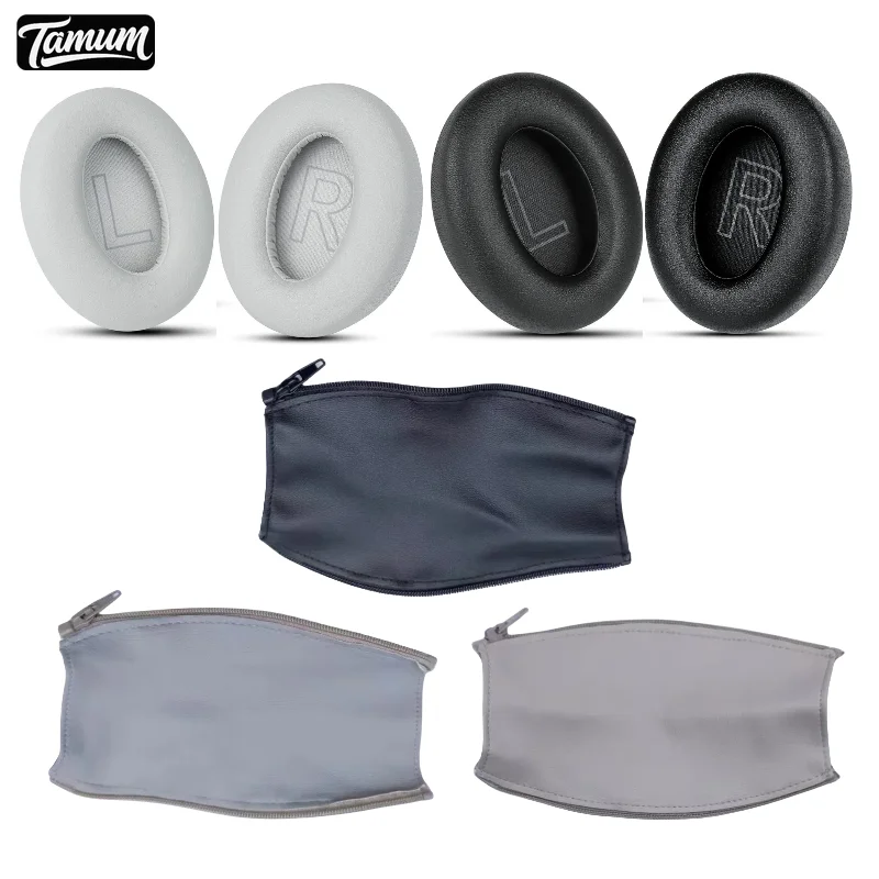 

Replacement Earpads Memory Foam Ear Cushion Cover for Anker Soundcore Life Q10 Q20 Q30 Q35 Gaming Headset Earmuffs Ear Pads，11.3