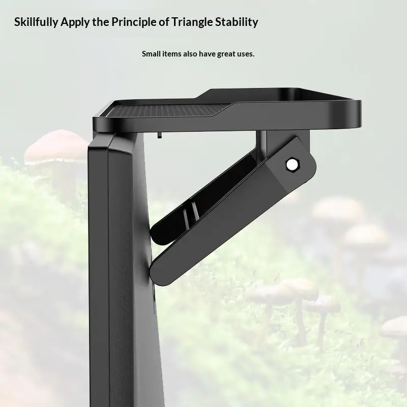 ABS Adjustable Foldable TV Screen Top Shelf Desktop Stand Computer Monitor Box Router Office Set-Top Box Player Stand