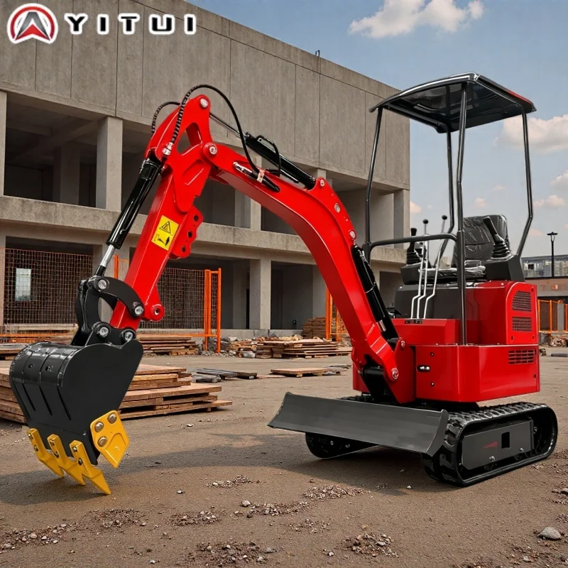 

Customized 1.5 Ton Mini Excavator Kubota Engine Hydraulic Crawler Digger EPA/Euro 5 for Farm & Home Use
