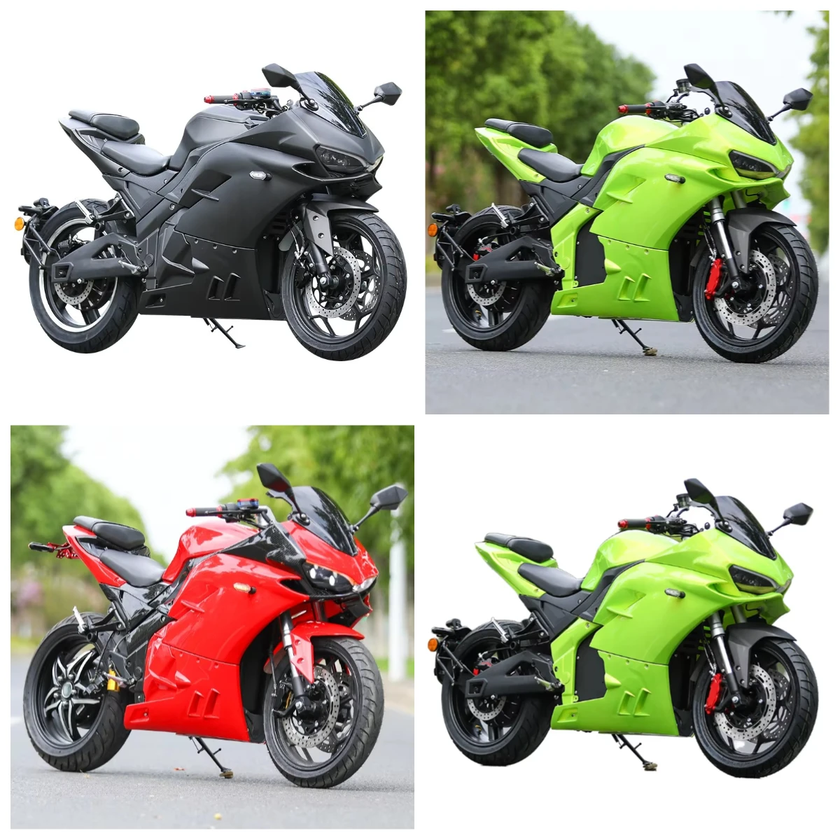 

Luyuan Electric Motorcycle The Configuration with The Maximum Speed of 140 Km/h and Above 300km Can Be Customized