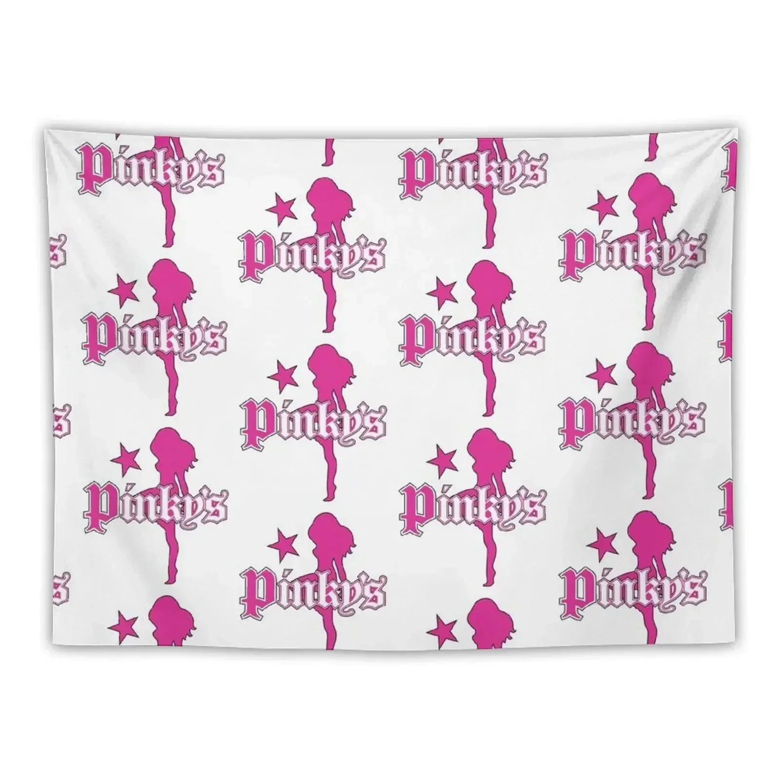 

Pinky's Cabaret Bar Girl Logo Tapestry Wall Decoration Decoration Wall Tapestry