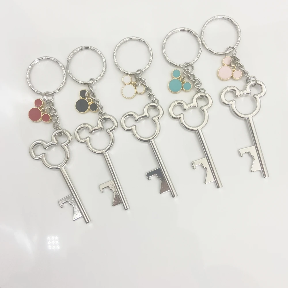 Multiple Colors,Mickey Keychain With Chain, Backpack DIY Decoration ,Birthday Party Gifts For Guest , Wedding Favors ,20Pcs/Lot