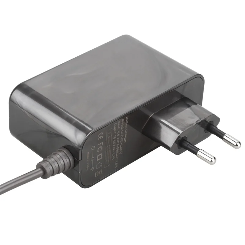 Chargeur pour Aspirateur Dyson V10, V11, V15, SV12, SV15, Remplacement de la Ligne de Charge, Adaptateur d'Alimentation de la Batterie, 30.45V /1100mA, Prise UE-LITE