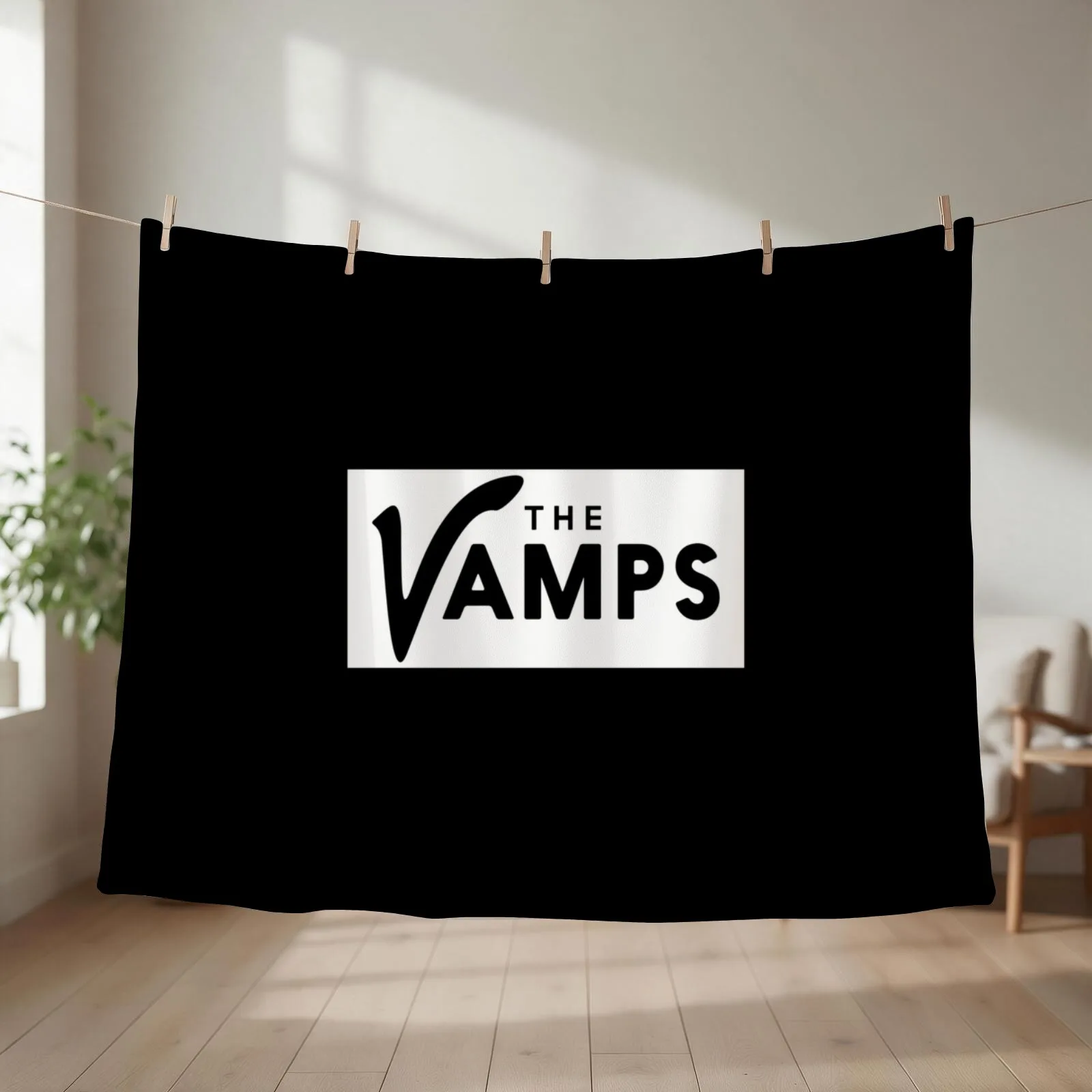 The Vamps Throw Blanket couch cozy soft plush fuzzy picnic outdoor blanket