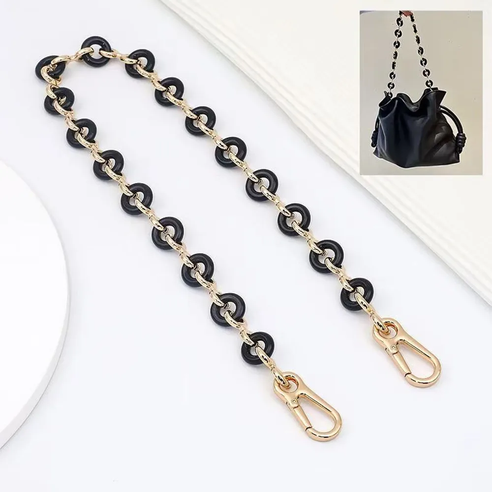 Donut Chain Replaceable Shoulder Bag Crossbody Hanging Strap Puzzle Modification Underarm Bag Accessory Decorative