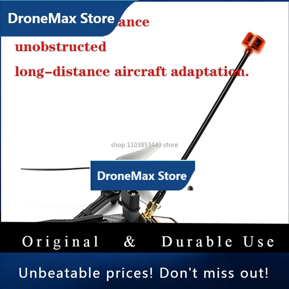 DroMa10PCS SMA-LHCP/RHCP-160mm Rush Cherry FPV 5.8G Antenna Long Range Antenna Connector Adapter Stubby For Racing Drone Goggles