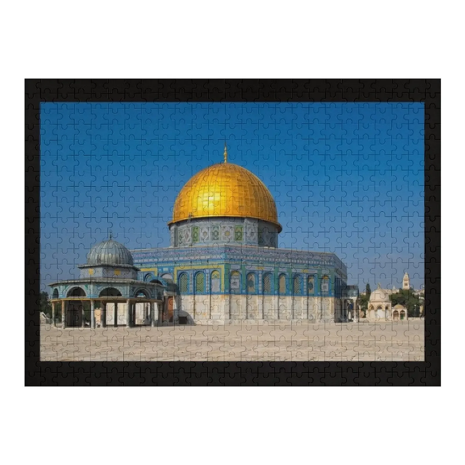 

Dome Rock Mosque Jigsaw Puzzle Custom Wood Personalized Toy Personalized Baby Toy Customizeds For Kids Puzzle