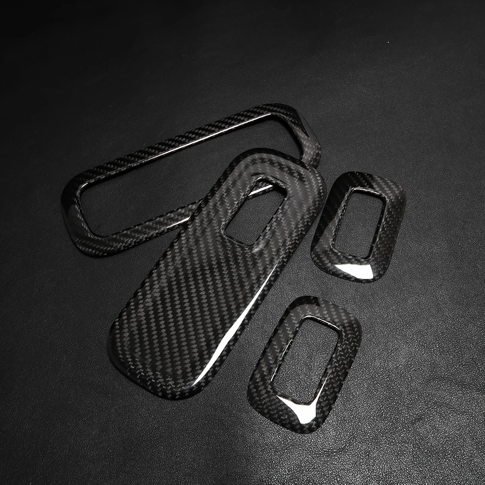 Real Carbon Fiber Car Interior Trim Voor Mercedes Benz Cla Klasse W177 W247 C118 Achteruitkijkspiegel Versnellingspook air Vent Outlet Cover