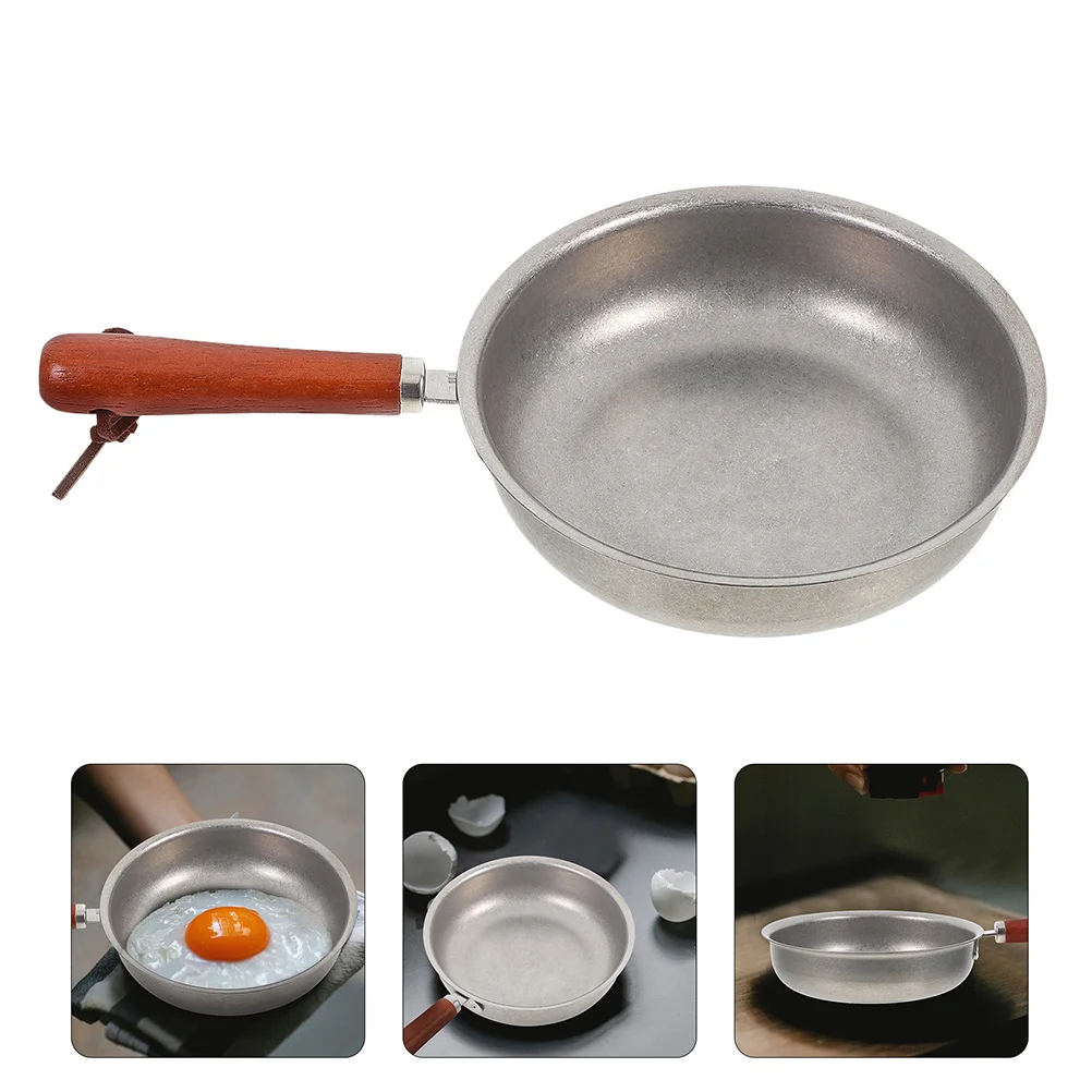 

1pc Mini Non-Stick Sauce Pan Stainless Steel Small Cooking Pot For Butter Cheese Chocolate Melting Kitchen Camping Frying Pan