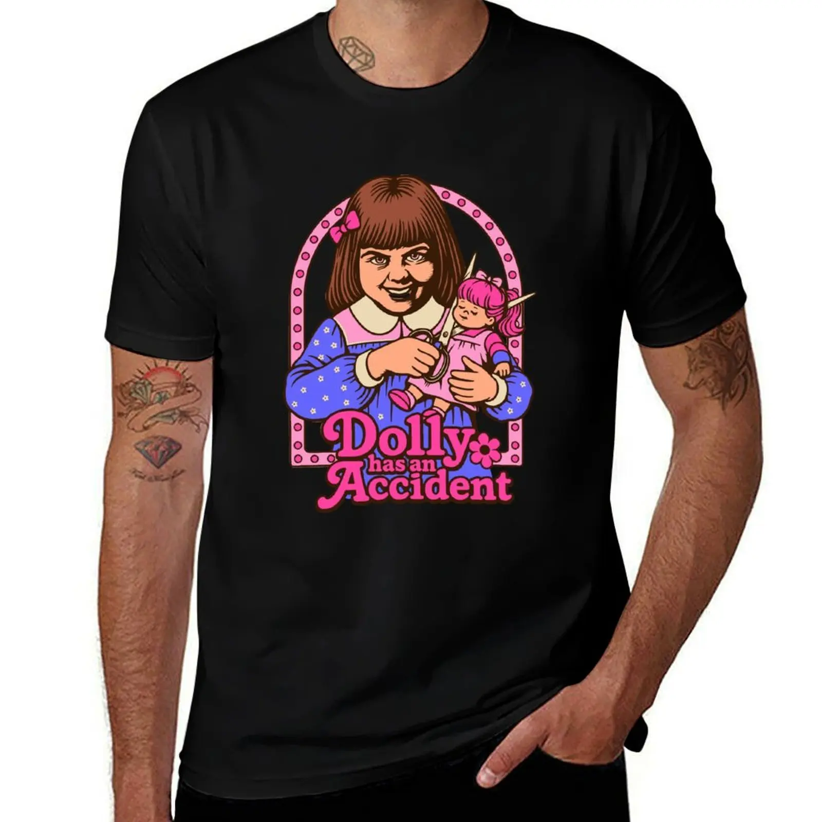 

Oops Dolly Snapped Retro Horror Humor T-Shirt blanks rapper graphic tees luxury clothes men