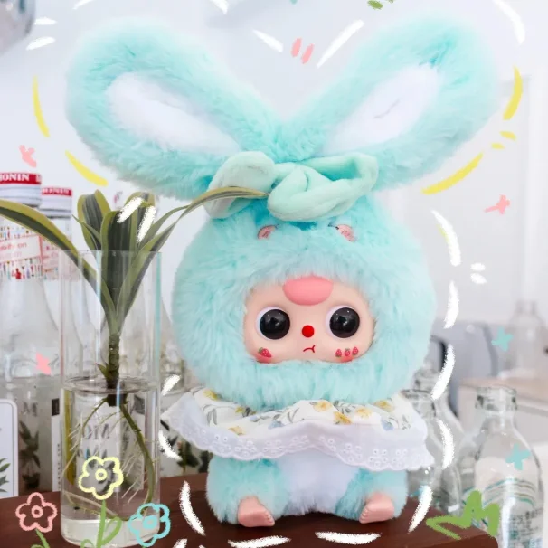 new Baby Three v2 Lily Rabbit Little Town Series Blind Box Action Figure Toy Kawaii Dolls Mystery Box Children Birthday Gift