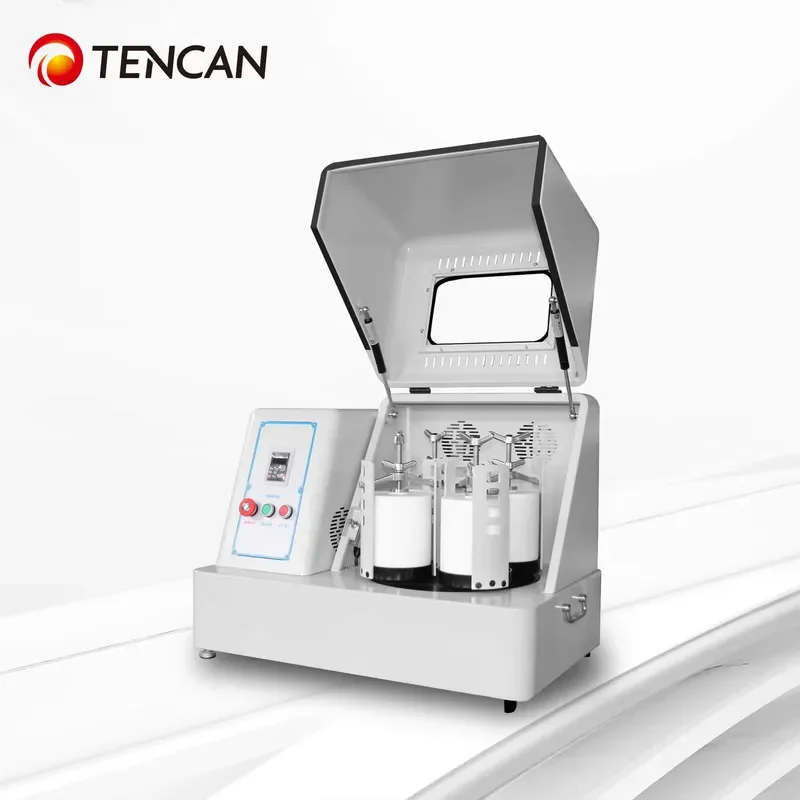 i Tencan XQM-4 220V 4L Industrial Planetary Ball Mill for Ceramics Alumina Grinding Nano Powder Preparation