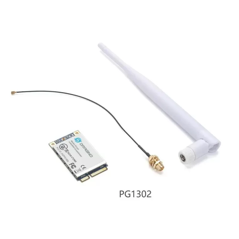 PG1302 LoRaWAN Gateway Concentrator for Raspberry Pi SX1302 Mini-PCIe -140dBm