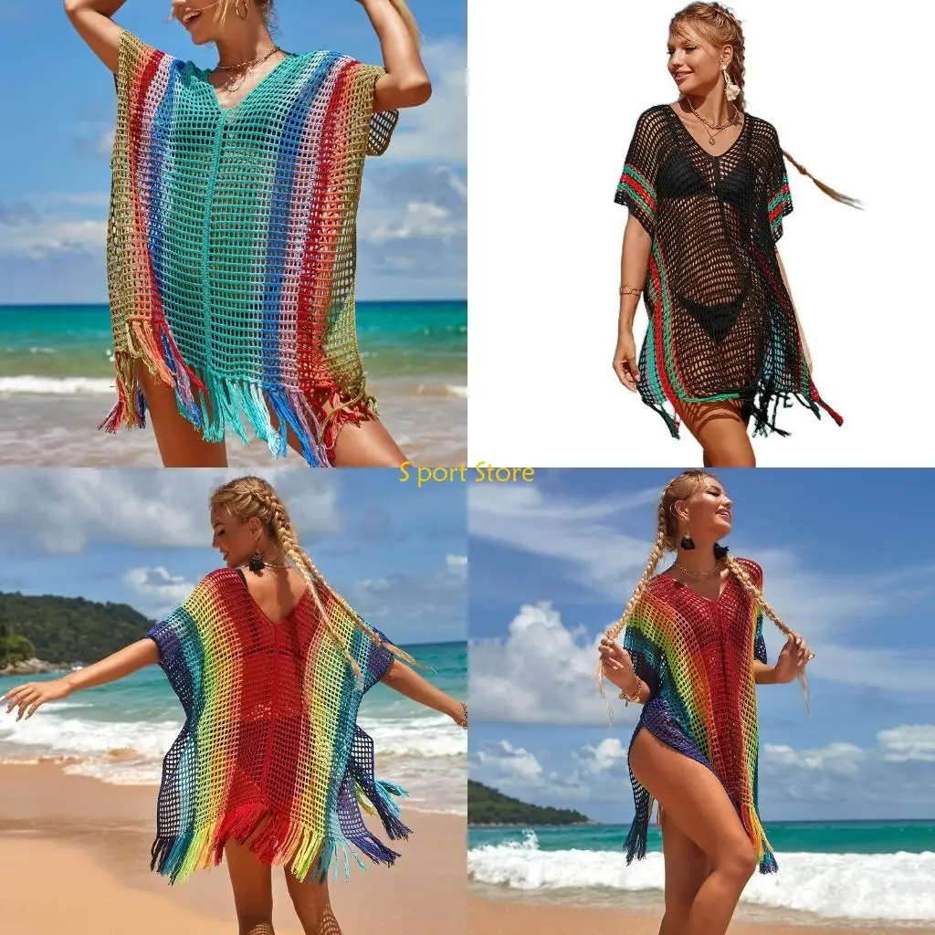 U2JB Dài Pareos Đầm đi biển gợi cảm Ánh kim Mùa hè Áo tắm che chắn cho phụ nữ