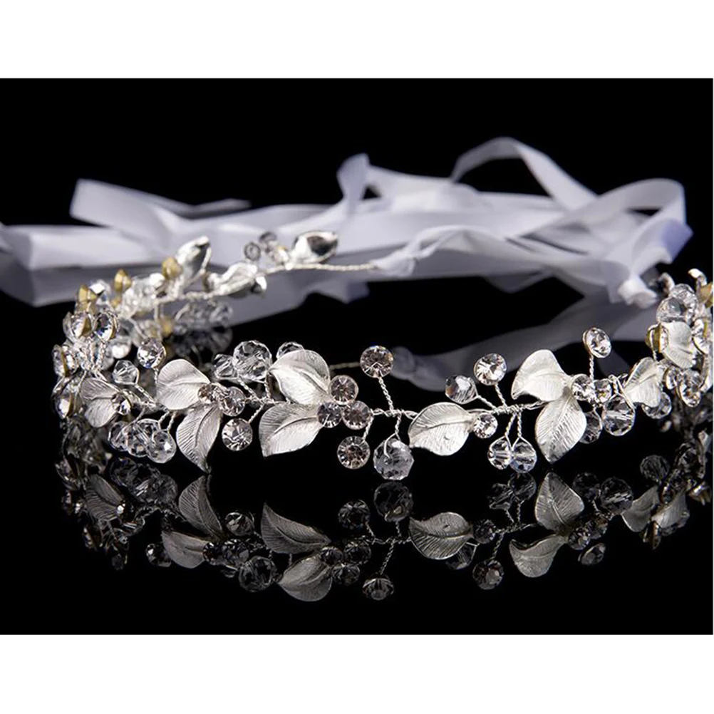 

Elegant Crystal Crown Tiara Bridal Hairband Rhinestone Headdress For Women Wedding Party Costume Prom Stage Accessory