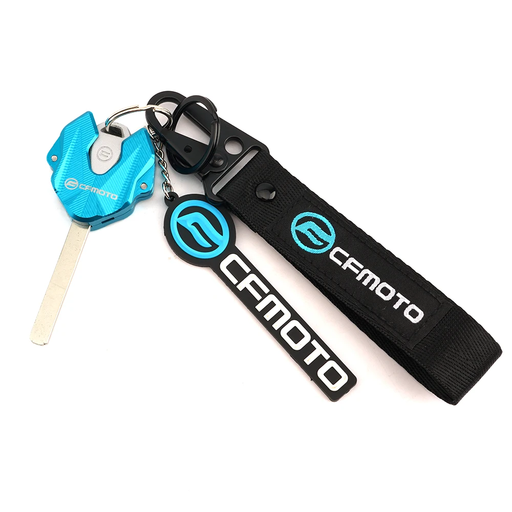 For CFMOTO CF NK 250 650NK 400NK 250NK 300NK 400GT 650MT MT800 250SR CLX700 Motorcycle Keychain Keyring & Key Case Cover Shell