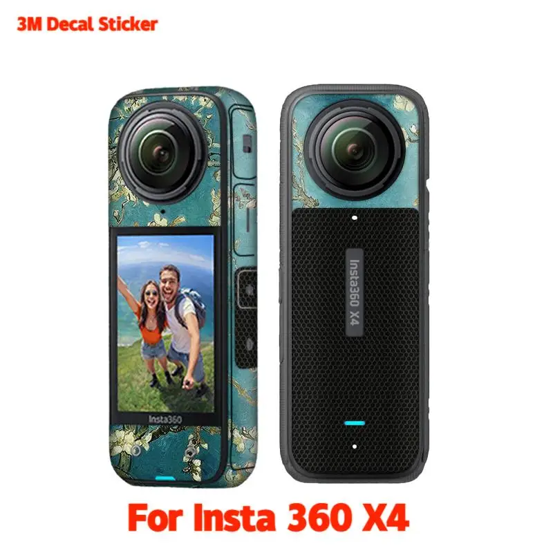 

360X4 Anti-Scratch Camera Sticker Protective Film Body Protector Skin For Insta 360X4 360 X4