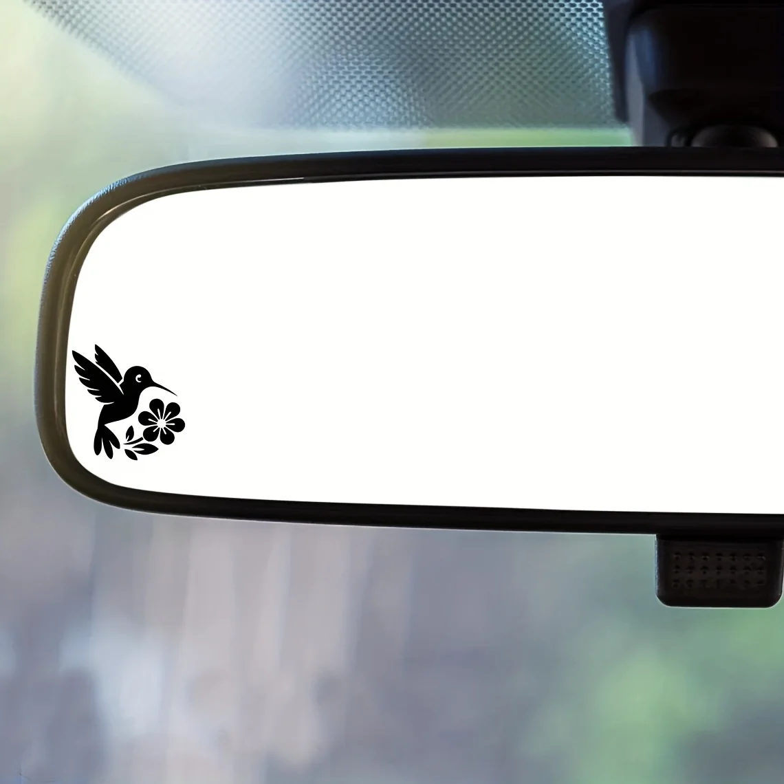 

2Pcs Hummingbird Flower Rearview Mirror Decals, Car Decor Stickers for Cars, Motorcycles & Vehicles