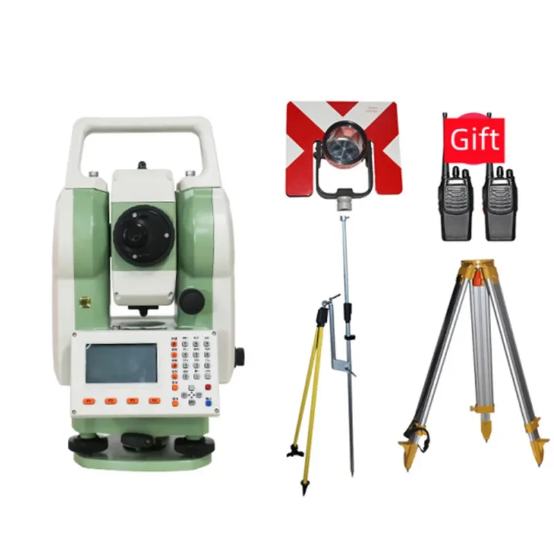 Total Station High-precision Mid Latitude Color Screen Prism Free 200m 600m Surveying And Mapping Instrument