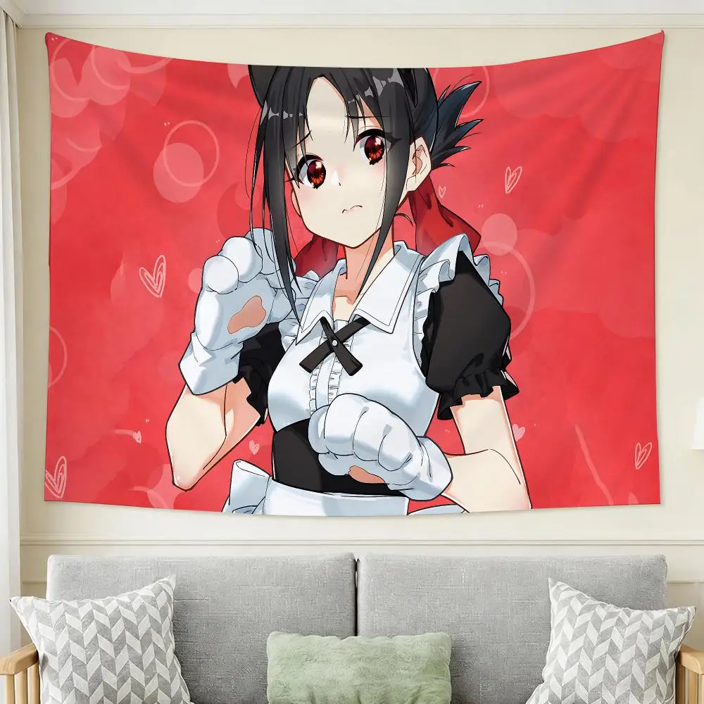 K-Kaguya-sama: Love Is War Tapestry Wall Hanging Tapestry Aesthetic Room Decor Banners for Bedroom Living Room Outdoor Party