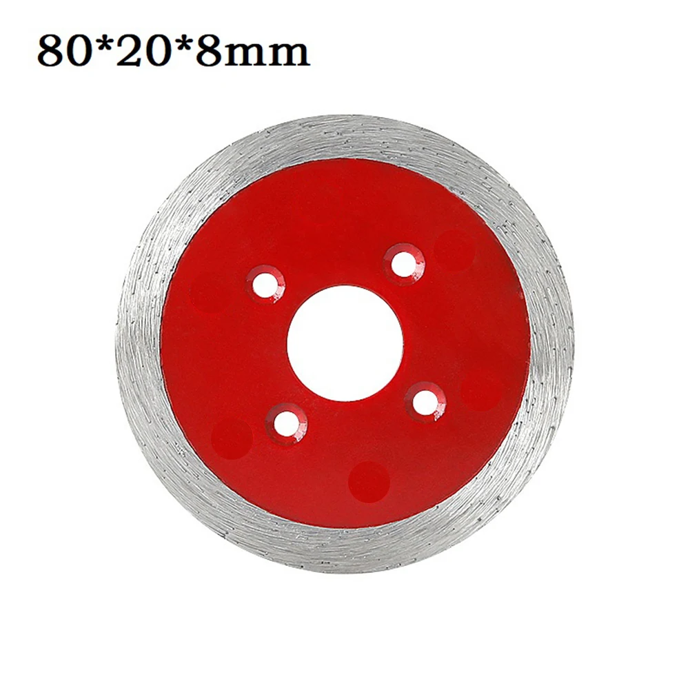 1 pz 60/80mm diamante alto Manganese Stee disco da taglio in vetro smussatura cristallo per taglio liscio accessori per utensili elettrici