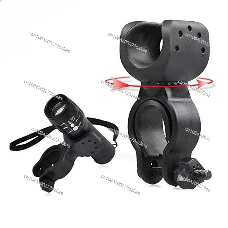 Bicycle Light Bracket Flashlight Mount Holder - Secure Antiskid Cycling Accessory