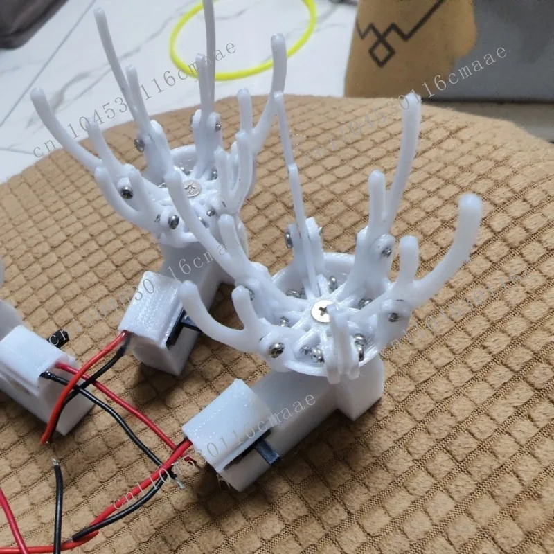 Mini automatic electric flower petal opener, moving edelweiss opener, hairpin jewelry opener.