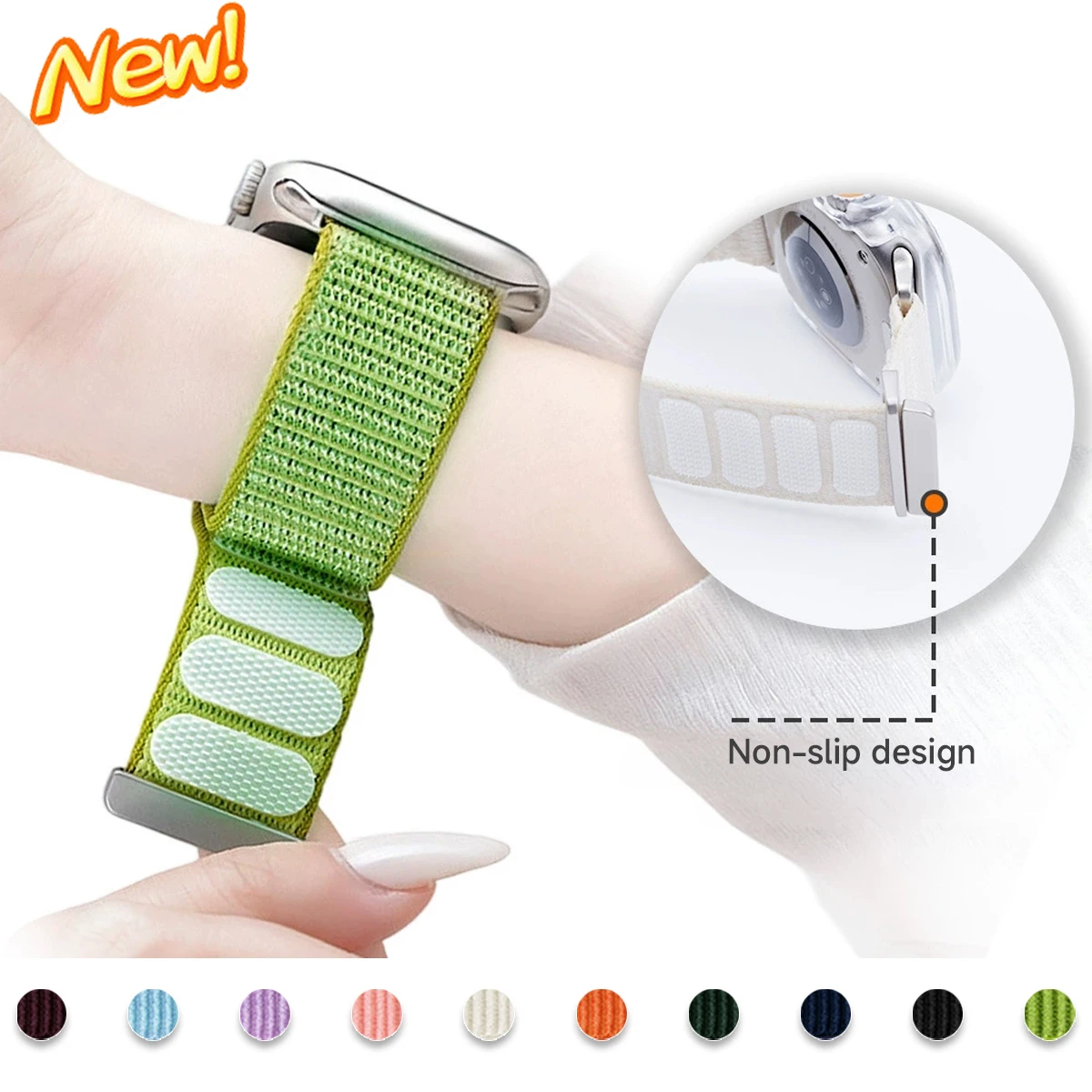Nylon Band for Apple Watch 11 10 42 46MM Two-section Mountain Pattern Bracelet for iWatch 9876 Ultra 49mm 46 45 44 42 38mm Strap