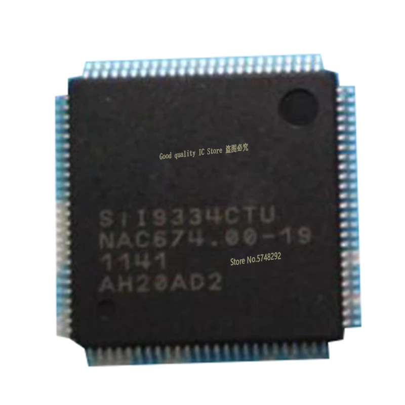 1PCS/lot  SIL9334CTU  Sil9334CTU  Sil9334 QFP 100% new imported original     IC Chips fast delivery