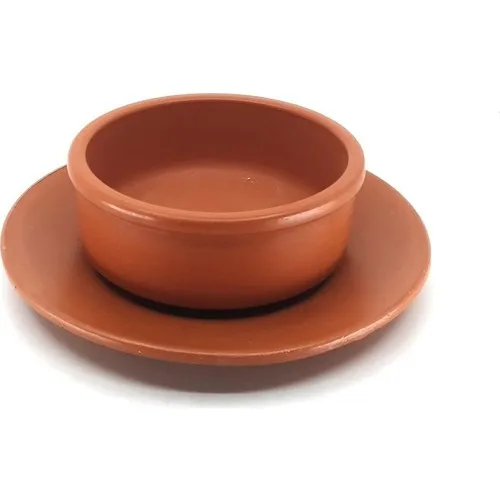 Myb Turkish Crafts Natural Clay Dish Hot Pot