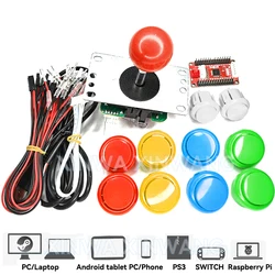 복사 Sanwa 조이스틱 아케이드 게임 Diy 키트 라즈베리 파이 PC PS3 스위치 Usb 컨트롤러 제로 지연 보드 버튼 세트 NEO GEO