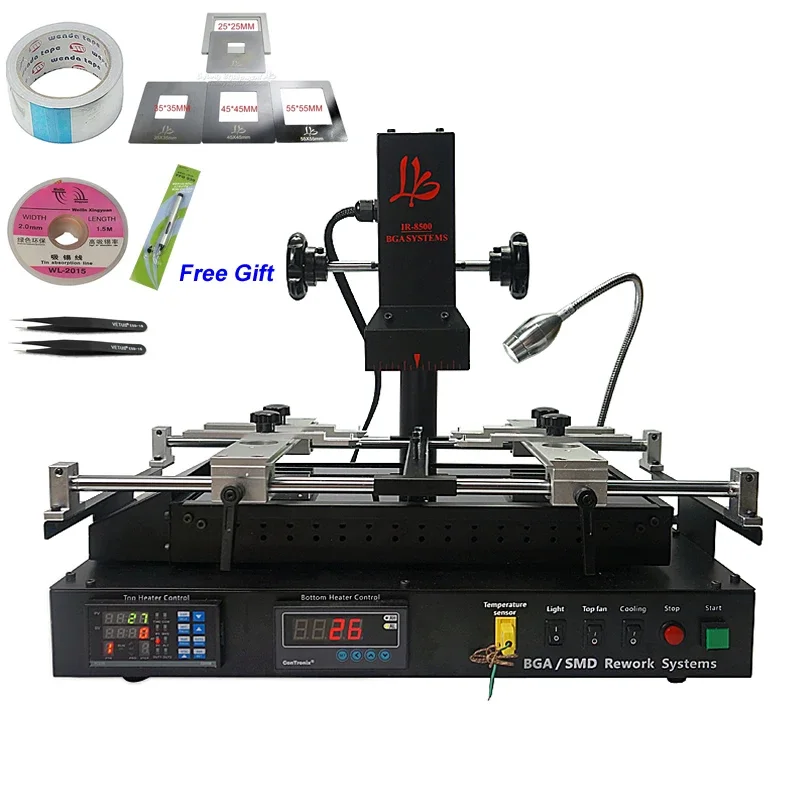 LY IR8500 IR 2 Zonen BGA Lötstation Reballing Kit Motherboard Reparatur Nacharbeitsmaschine