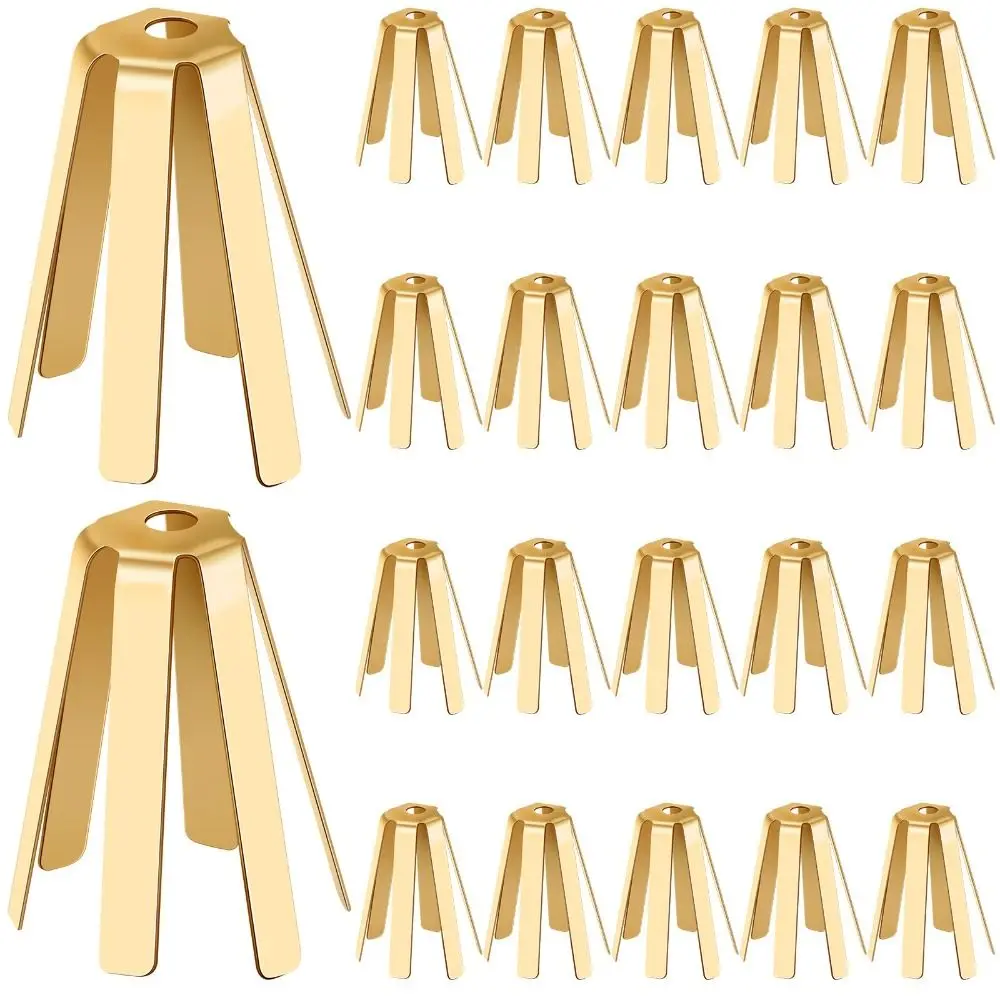 NEW Brass Golf Shaft Adapter 0.335/0.350mm Adjustable Golf Shafts Gasket Universal 6 Legs Golf Club Parts Golf Accessories