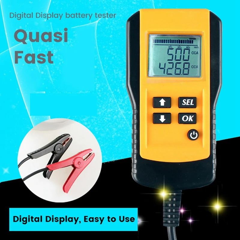 Automobile Battery Tester Internal Resistance Life Battery Current Capacity Test Instrument Ae300 Scanner Tool