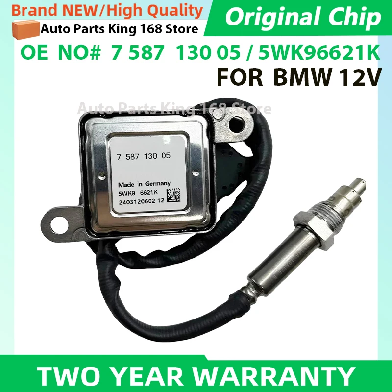 

5WK96621K 11787587130 Nitrogen Oxide Nox Sensor For BMW E81 E82 E87 E88 E90 E91 E92 E93 LCI N43 116i 118i 120i,316i 318i 320i